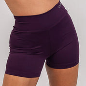 Short Basic Borgonha - CALLY roupa de academia feminina