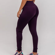 Legging Basic Borgonha - CALLY roupa de academia feminina