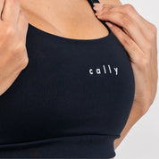 Top Basic Preto - CALLY roupa de academia feminina
