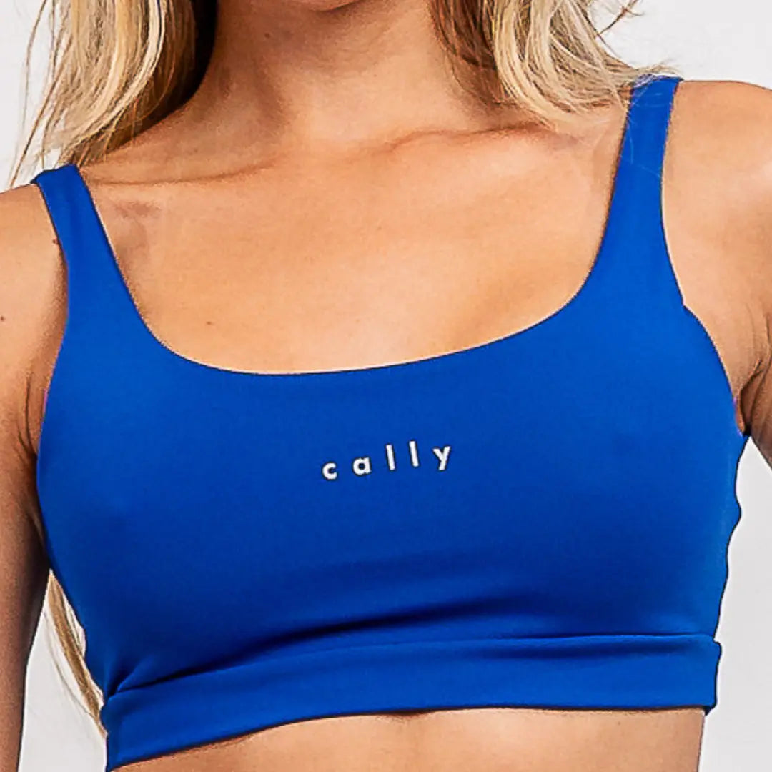 Top Basic Azul Royal - CALLY roupa de academia feminina