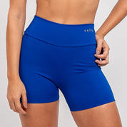 Short Basic Azul Royal - CALLY roupa de academia feminina
